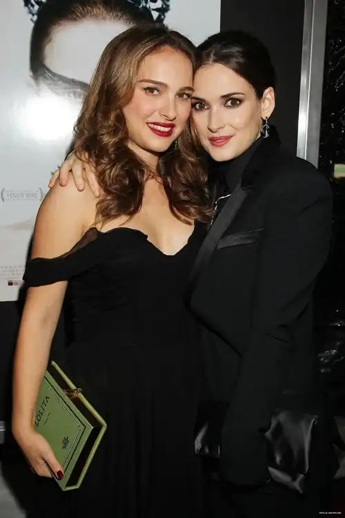 With Natalie Portman @ NYC "Black Swan" premiere, 2010