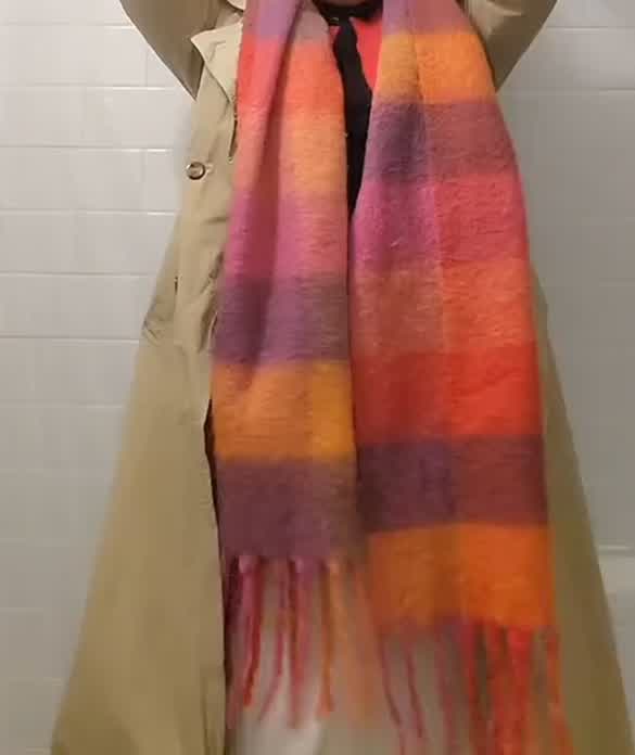 You never know what’s underneath the big coat when I leave for the day (or isn’t under)
