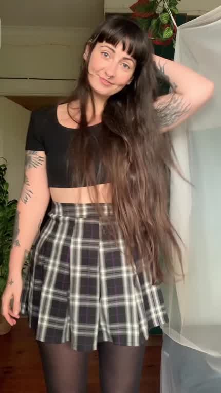 I’ll lose everything but the stockings…