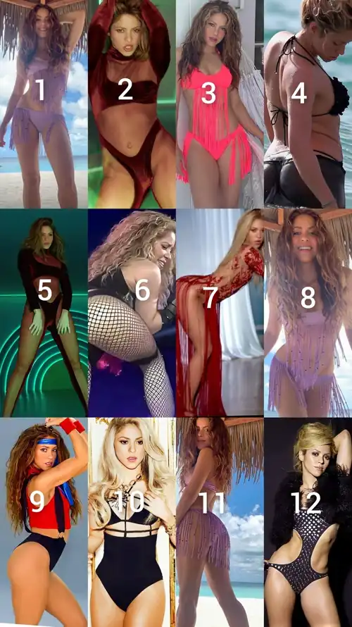 Which shakira "Hot" version you will choose for smash ...