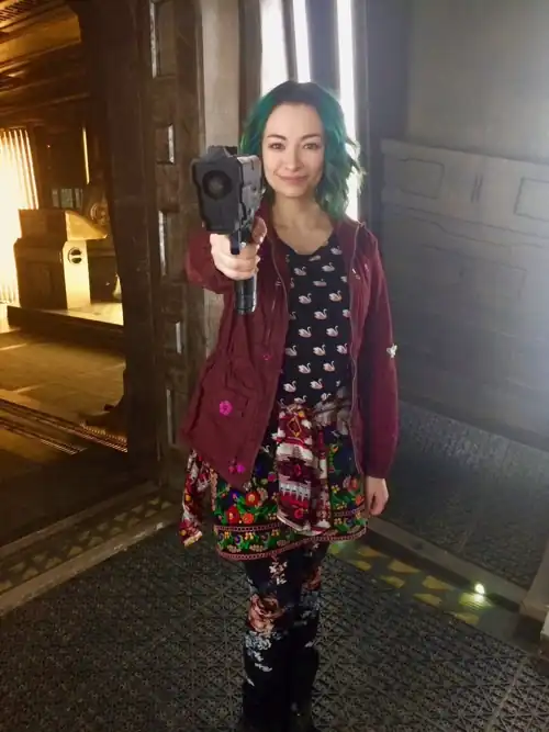 Jodelle is gonna shoot you.
