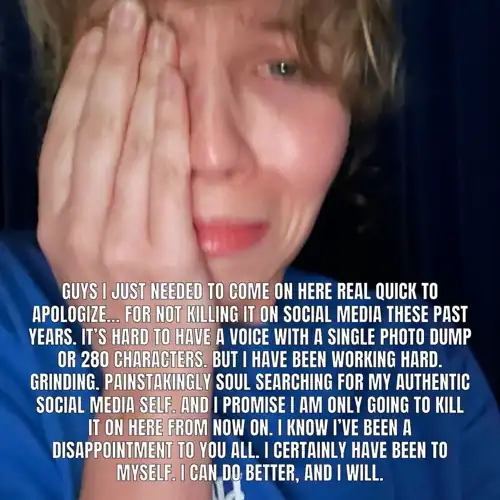 Opening up about her true self IG 9/28/2023