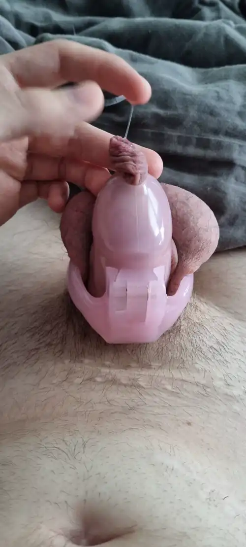 I get so wet when locked