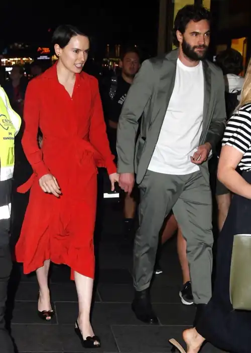 Tom Bateman better be taking good care of Daisy in bed!