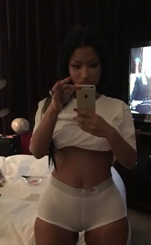 Wearing white underwear (December 2015)