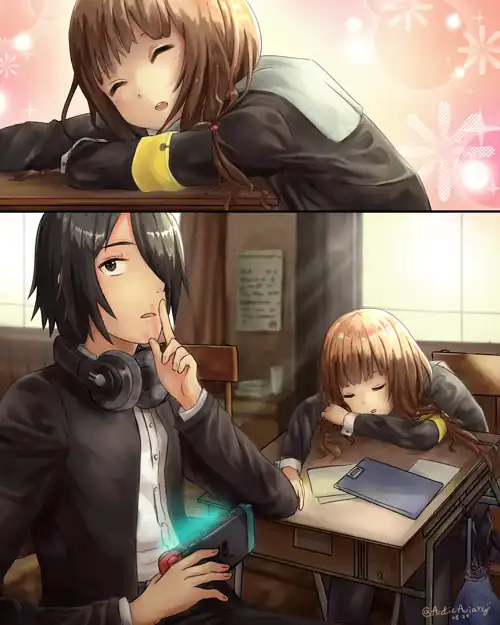 Shh! Miko is sleeping!