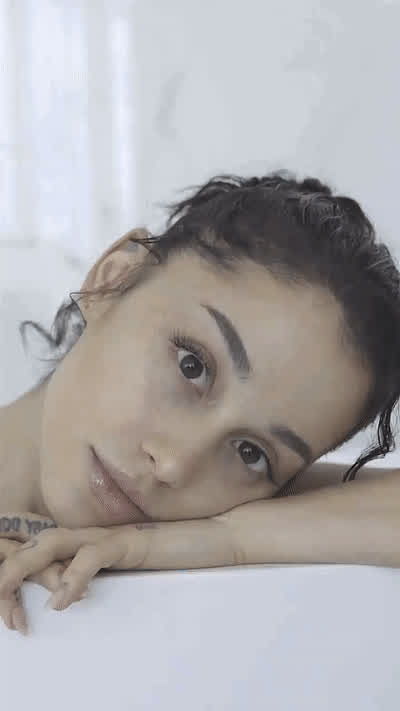 Promoting her new body-care line