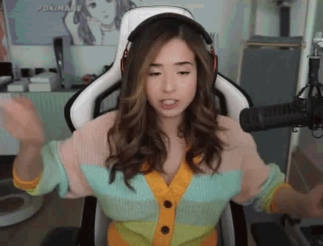Give me a JOI as Pokimane