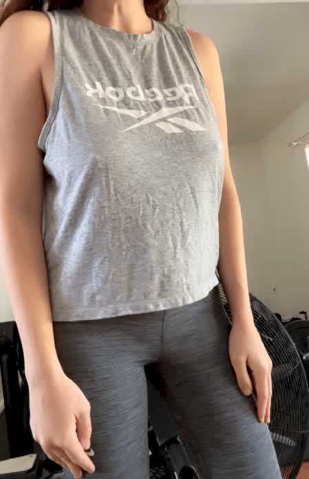My workout buddies have no idea what's hiding under my tank top