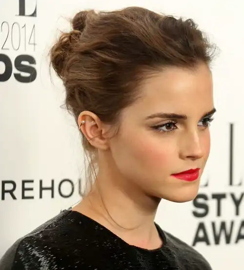 Her red lipstick makes me leak