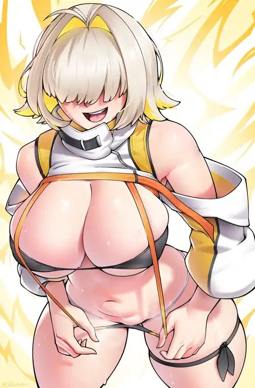 Elegg revealing her ultra thick and fertile body