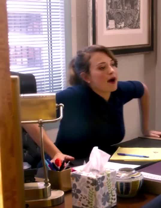 Milana as "Christy" in House of Lies (2014)