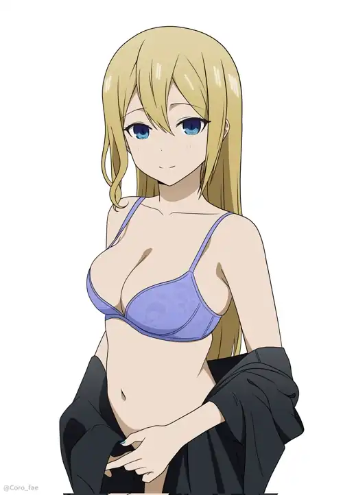 Ai Hayasaka Taking Off Her Clothes 
