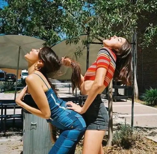 Madison with Charlotte Lawrence