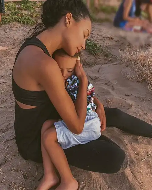 Naya’s last moment was given to the person she loved the most. That will never be forgotten. Naya, your son will grow up to learn what you did for him. He will always honor & love you. You will forever be his hero. Rest peacefully beautiful Naya❤️