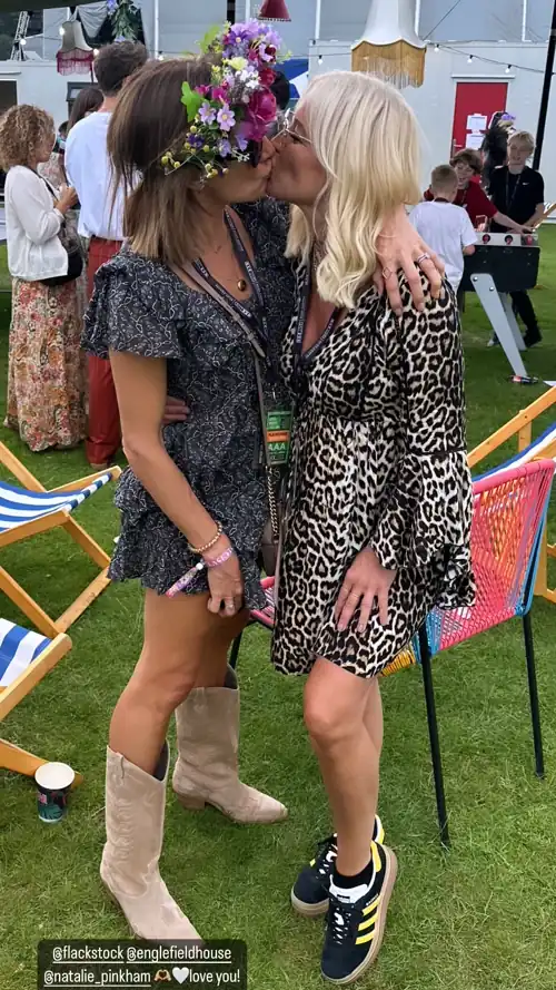 Natalie Pinkham & Denise van Outen