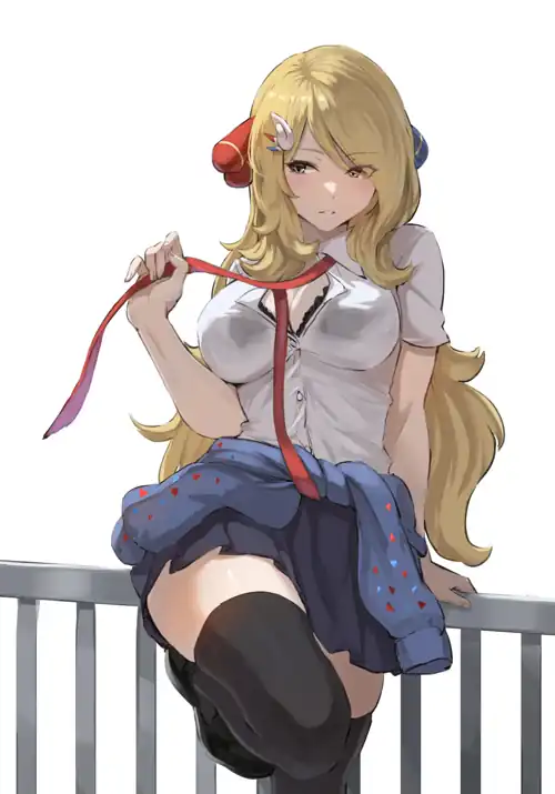 School girl Cynthia [Pokemon]