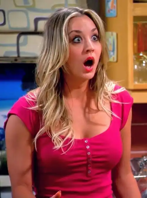 Beautiful babe Kaley cuoco