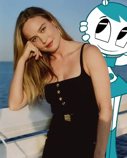 Brie Larson and XJ-9
