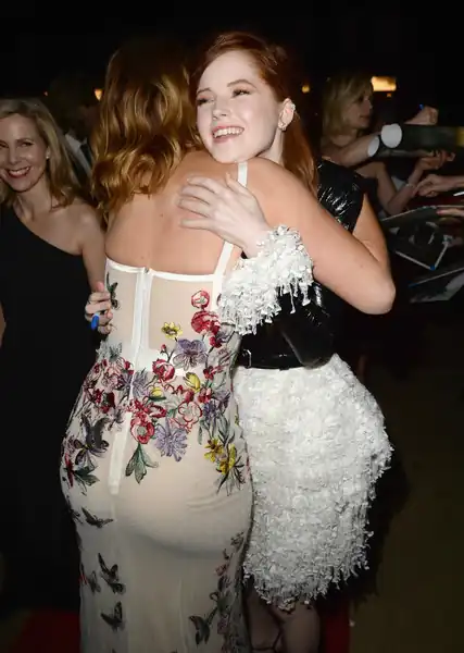 Lily James has a plump derriére