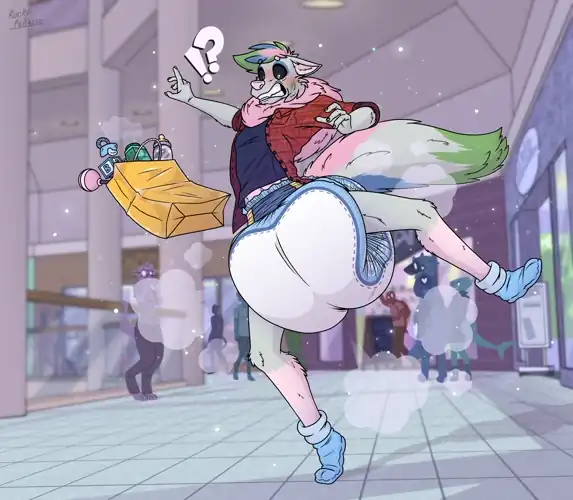 Poof magic!? (Artist: PoofButtRocky)