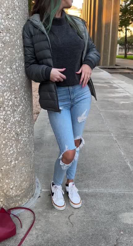If you caught me flashing in public, what would you say?