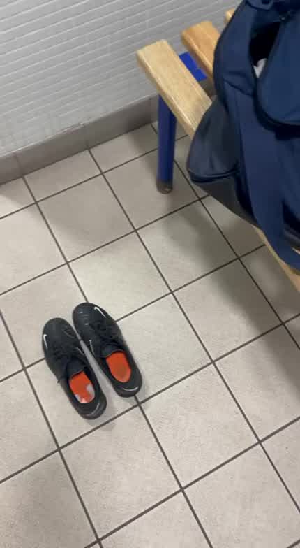 My coach saw me dong this