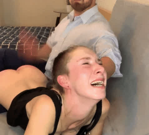 Damn Hard Open Hand Spanking