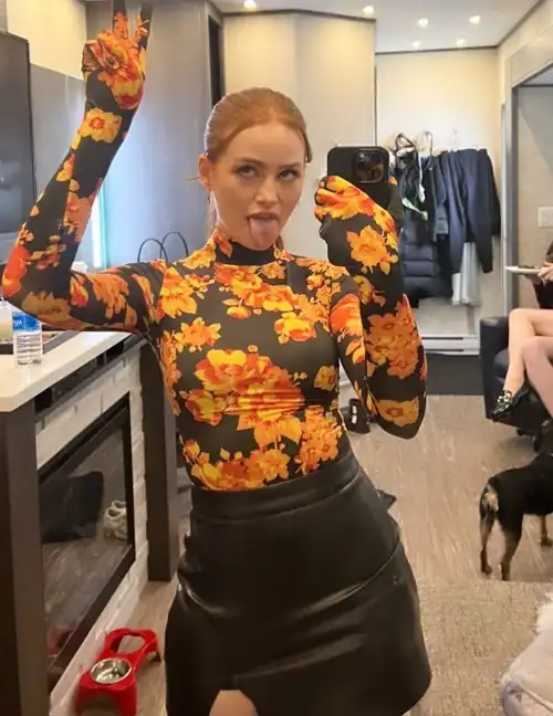 madelaine petsch tongue out