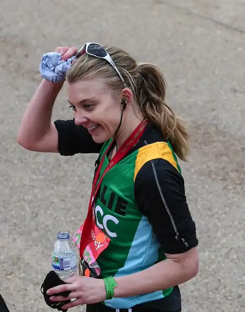 I wish I looked this good while exercising. [London Marathon, 24 April 2016]