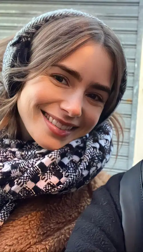 Paris Street Selfie · Ivy's Attic IG · January 2024 · Enhanced