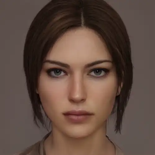 I remade Lara Croft in Artbreeder mixing the old and new designs