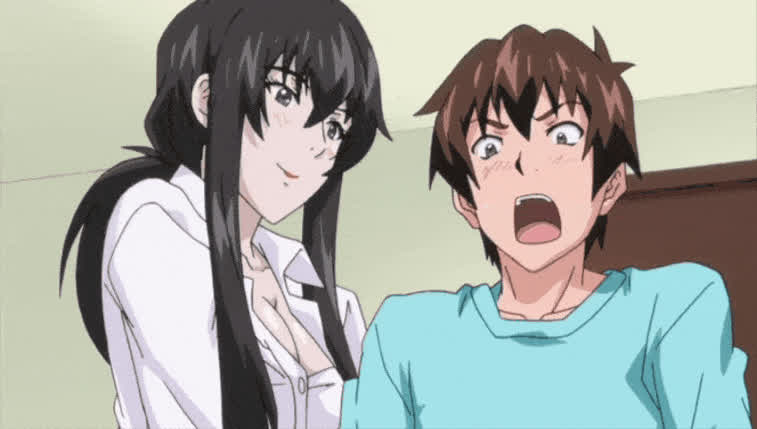 Handjob during playing game