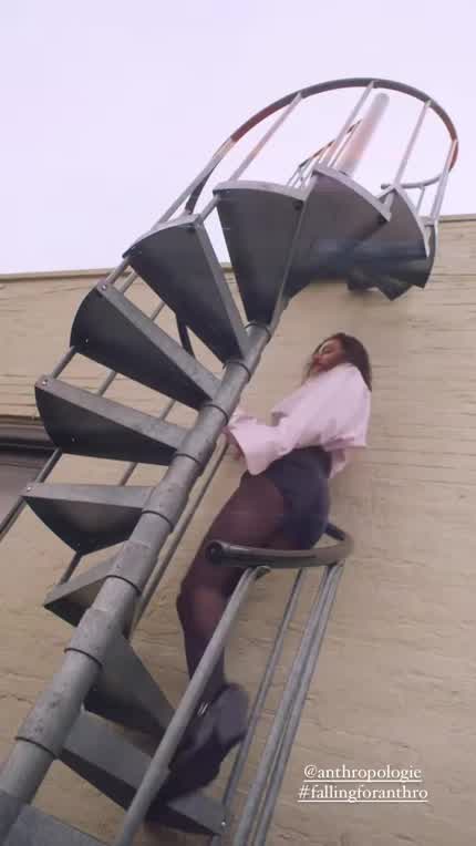 For Anthropologie on her IG story 08/22/2023