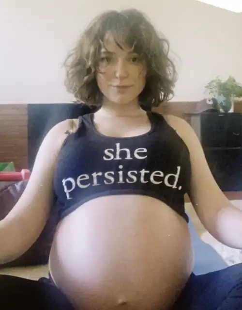 Pregnant Milana Vayntrub