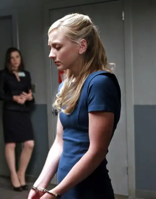 Blue dress