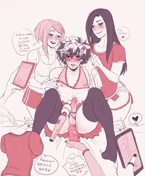 Sleepover with girls (by arctgart)