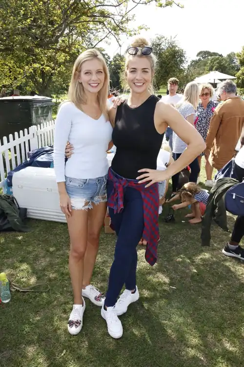 Rachel Riley and Gemma Atkinson
