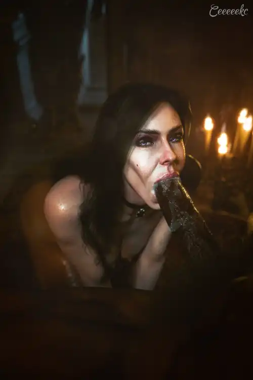 Yennefer sucking dick (CEKC)