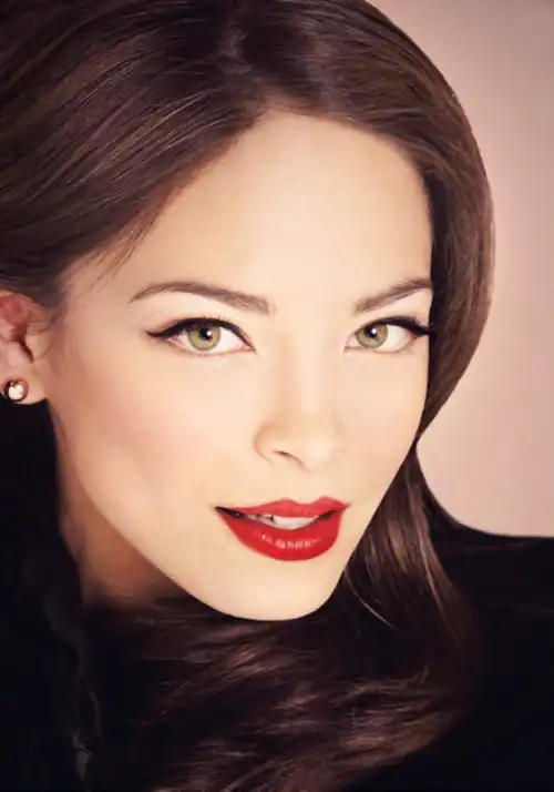 Lipstick headshot