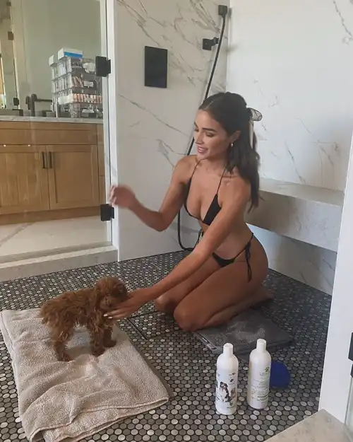 Black bikini