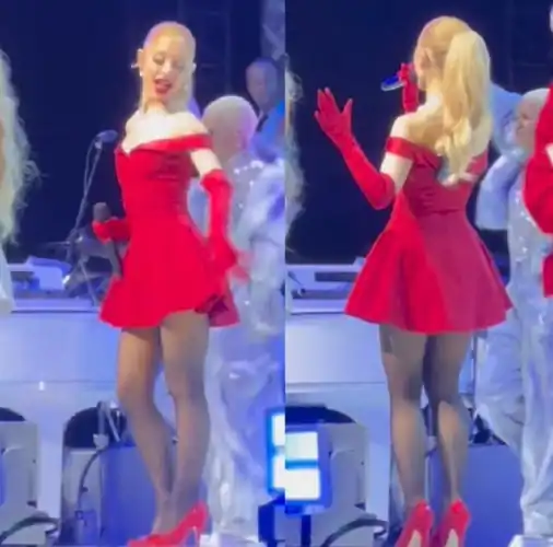 She’s still got perfect toned legs