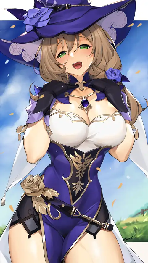 "Ara Ara" Lisa😈💋[Genshin Impact] (2250x4000)