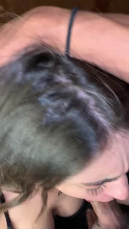 Face fucking till she gets the reward