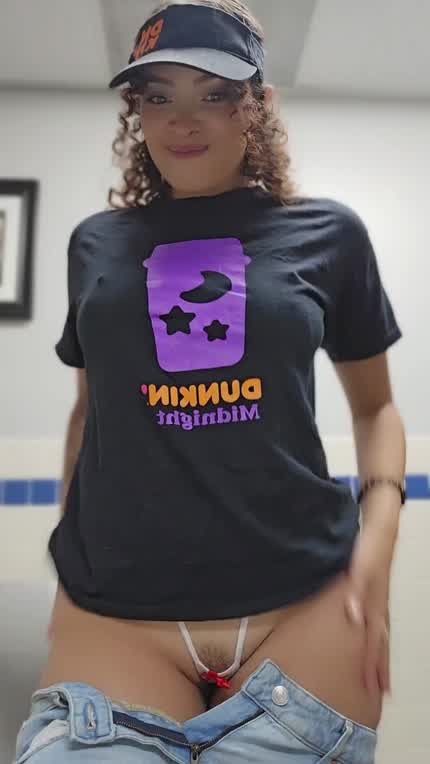 This is what Dunkin employees hide under their uniform..