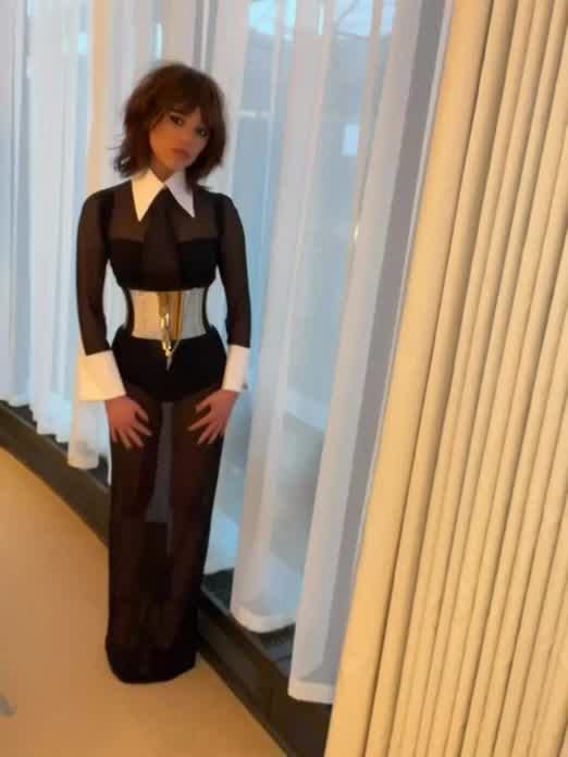 Wow! I'm so excited to see more of that dress!