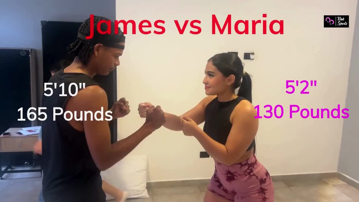 kinksports.com/Maria 18, CrossFit practitioner, against James, 23, soccer player. full combat ⬇️in the comments 
