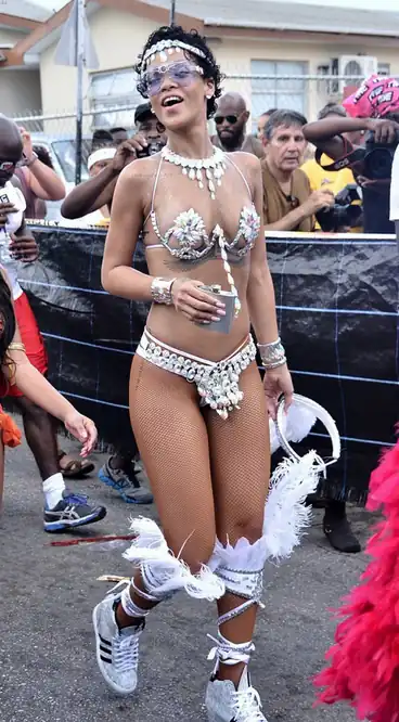 At Barbados Carnival, 2013
