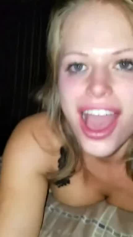 licking her BFs cum from her friends pussy