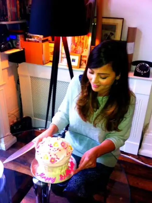 Birthday cake for birthday girl